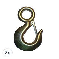 고려로프산업 샤클 일반 아이후크 1T, 2개