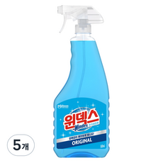 윈덱스 스프레이 유리세정제, 500ml, 5개