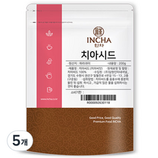 인차 치아씨드, 200g, 5개