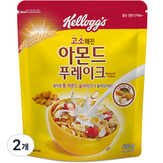 켈로그 아몬드 푸레이크, 600g, 2개