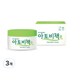 아토비책 트리트먼트 크림, 30g, 3개
