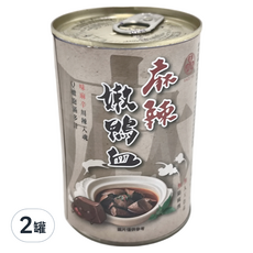 廣達香 麻辣嫩鴨血, 440g, 2罐