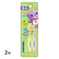 코도모 안심 젤리 영유아칫솔, 랜덤 발송, 2개입, 2개 랜덤발송, 2개, 2개입