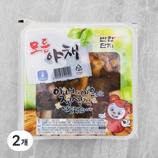 반찬단지 모듬야채, 3000g, 2개