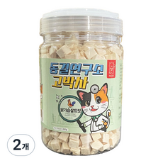 펫츠아일랜드 고양이 동결연구소 고박사 동결건조 사료, 닭가슴살, 200g, 2개