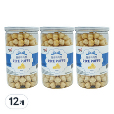 짱죽 헬로 까까짱 라이스 퍼프 아기 과자 50g, 치즈, 12개