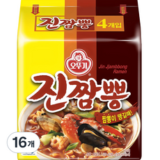 오뚜기 진짬뽕 130g, 16개