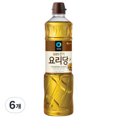 청정원 달콤한 끈기 요리당, 1.2kg, 6개