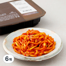 집반찬연구소 무생채, 350g, 6개