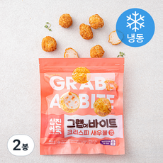 삼진어묵 그랩 어 바이트 크리스피 새우볼 (냉동), 180g, 2봉