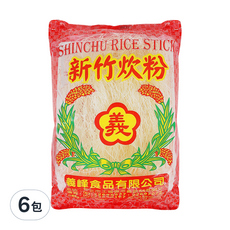 義峰食品 新竹炊粉, 200g, 6包