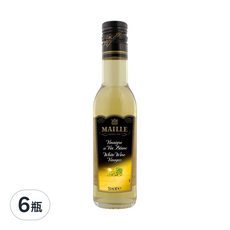 MAILLE 魅雅 白酒醋 250ml – 法國原產, 風味清新, 6瓶