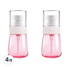 DM 뷰티 미스트 공병 30ml, 라이트 핑크, 4개