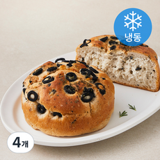 올리브쌀빵 (냉동), 200g, 1개입, 4개 200g, 4개