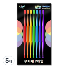 아케이 리빙 실리콘 말랑 귀지킬러 귀이개, 5개, 7개입