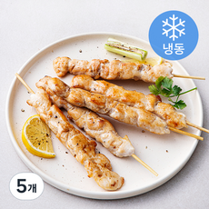 푸드장 닭 안심꼬치 5개입 (냉동), 300g, 5개