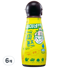 새미네부엌 샤브샤브 유자 폰즈 딥소스, 270g, 6개