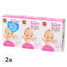 牛乳石鹼 COW STYLE 低刺激無添加嬰兒香皂6盒裝 (90g/盒) 日本製 寶寶安心首選, 6盒