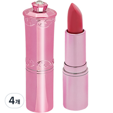 봉봉프랜즈 봉봉 컬러밤 어린이 립스틱 3.5g, 로즈핑크, 4개