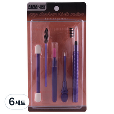 리빙조이 JOYBEAUTY 메이크업 툴 세트 J-227, 로즈, 6세트 로즈, 6세트