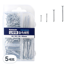 코텍스 실속간편 나무못 세트, 5세트