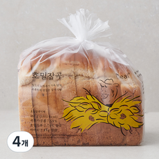밀도 호밀잡곡 식빵, 480g, 4개