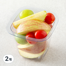 농협과일친구들 사과 방울 포도 컵과일, 180g, 2개, 1개입