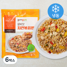 곰곰 갈비맛 치킨볶음밥 (냉동), 200g, 6개