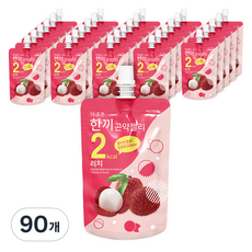 더조은 한끼곤약젤리 리치, 150ml, 90개