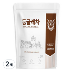 그래이티 둥굴레차, 2개, 50개입, 1g