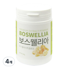 갑당약초 보스웰리아 추출분말 고급형, 100g, 4개