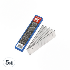 SDI 手牌 高硬度美工刀片 超大, 1520, 5組