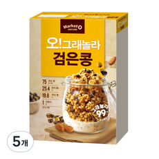 오그래놀라 검은콩 시리얼, 365g, 5개