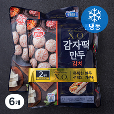 감자김치만두 오뚜기 XO 감자떡만두 김치 (냉동) 320g 6개