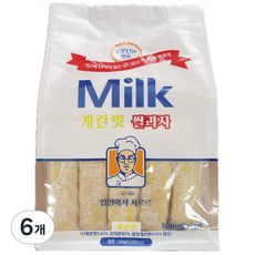 밀크클래식 쌀과자 계란맛, 6개, 240g