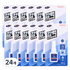 Vtech 강력순간 접착제 5g, 24개