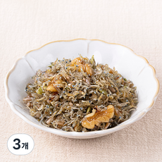 지리멸치 견과류 조림, 300g, 3개