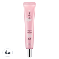 코이바나 꽃구름 선브라이트닝 톤업 선크림 SPF50+ PA+++, 30ml, 4개