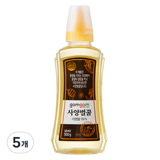 곰곰 사양 벌꿀, 500g, 5개