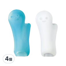 麻糬握筆器 右手 SK-6417, 藍色 + 白色, 4個