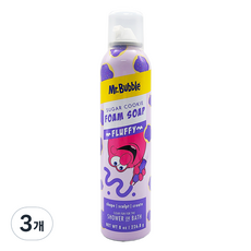 미스터버블 슈거 쿠키 베이비 폼솝, 236ml, 3개