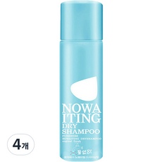 퓨어베스 노웨이팅 프레쉬 드라이샴푸 프레쉬향, 200ml, 4개