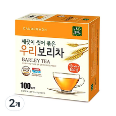 다농원 깨끗이 씻어 볶은 우리보리차, 1.2g, 100개입, 2개
