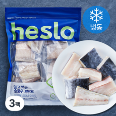 해슬로 가시없는 어린이 순살삼치 (냉동), 400g, 3팩