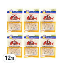 캐티맨 고양이 슬라이스 간식, 도미맛, 25g, 12개