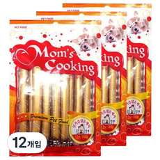 맘스쿠킹 강아지간식 닭가슴살 소시지 12p, 닭가슴살맛, 180g, 12개입