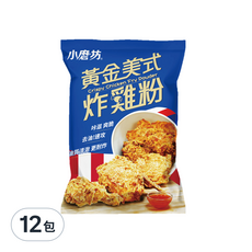 小磨坊 黃金美式炸雞粉, 1kg, 12包