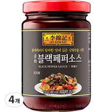 이금기 중화 블랙페퍼소스, 350g, 4개