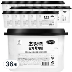 생활공식 초강력 습기제거제, 280g, 36개