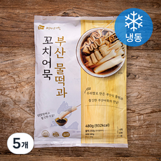 영자어묵 부산 물떡과 꼬치어묵 (냉동), 480g, 5개